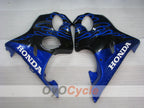 Injection Fairing kit for 01-03 CBR600F4i - Blue, Black - Flame #OYO87900150