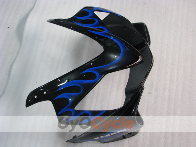 Injection Fairing kit for 01-03 CBR600F4i - Blue, Black - Flame #OYO87900150