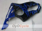 Injection Fairing kit for 01-03 CBR600F4i - Blue, Black - Flame #OYO87900150