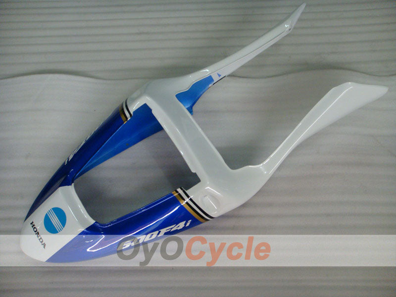 Injection Fairing kit for 01-03 CBR600F4i - White, Black - Konica Minolta, MICHELIN #OYO87900159