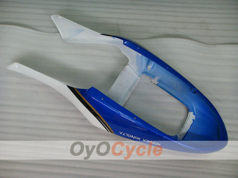 Injection Fairing kit for 01-03 CBR600F4i - White, Black - Konica Minolta, MICHELIN #OYO87900159