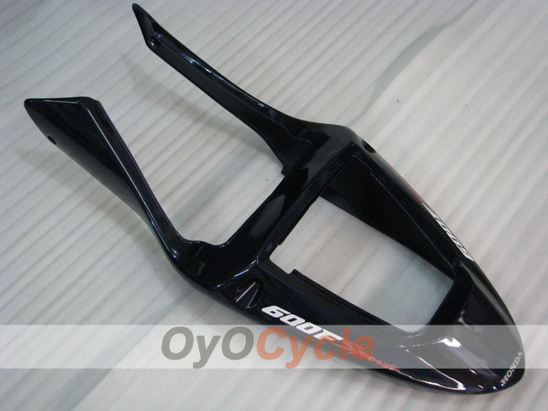 Injection Fairing kit for 01-03 CBR600F4i - White, Black - Factory Style #OYO87900168
