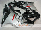 Injection Fairing kit for 01-03 CBR600F4i - Black, Silver - Factory Style #OYO87900171