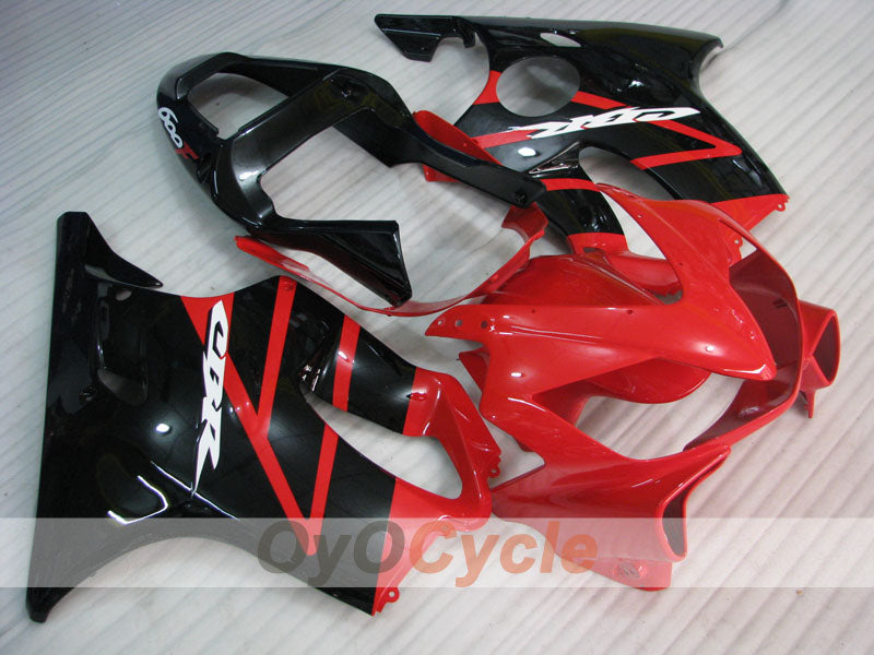 Injection Fairing kit for 01-03 CBR600F4i - Red, Black - Factory Style #OYO87900175 Main image