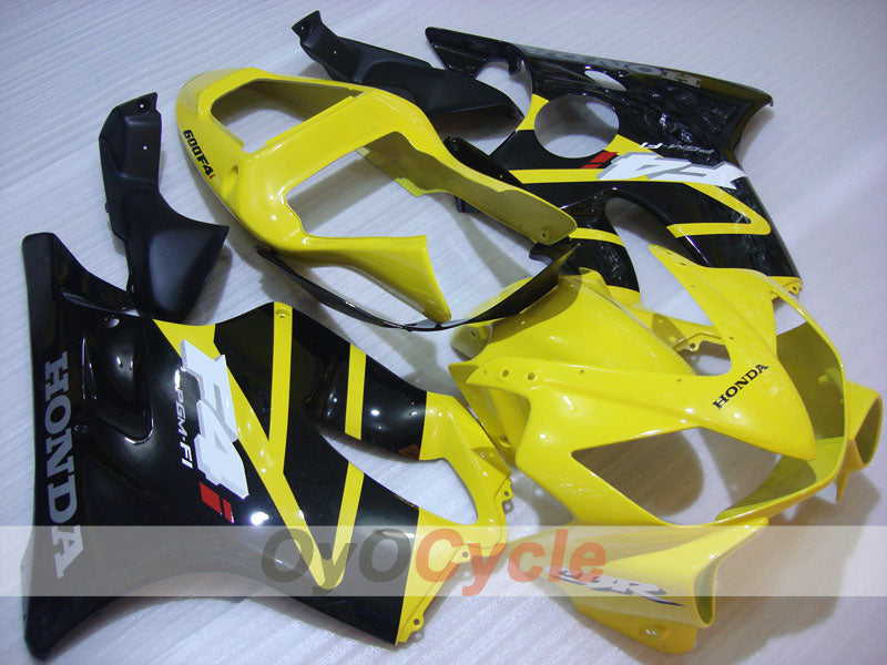 Injection Fairing kit for 01-03 CBR600F4i - Yellow, Black, Pink - Factory Style #OYO87900182 Secondary image
