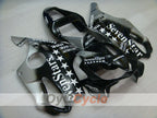 Injection Fairing kit for 01-03 CBR600F4i - Black, Silver - SevenStars #OYO87900193