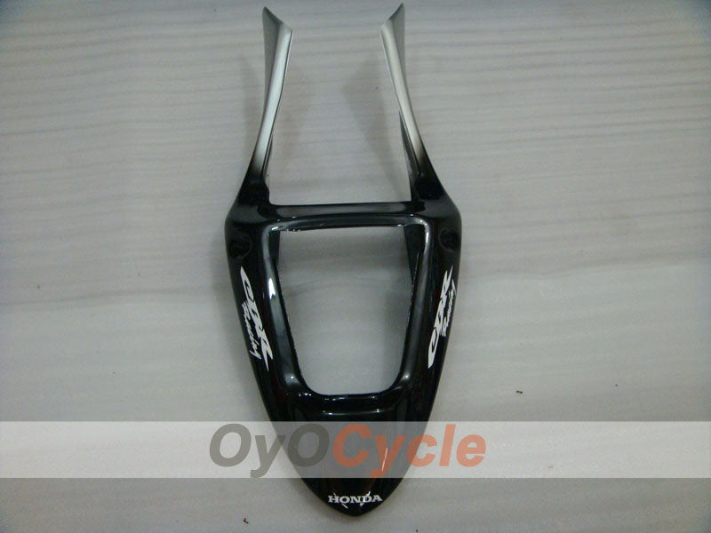Injection Fairing kit for 01-03 CBR600F4i - Black, Silver - SevenStars #OYO87900193