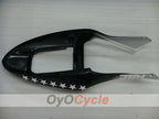 Injection Fairing kit for 01-03 CBR600F4i - Black, Silver - SevenStars #OYO87900193