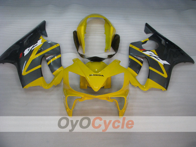 Injection Fairing kit for 04-07 CBR600F4i - Yellow, Grey - Factory Style #OYO87900211 Secondary image