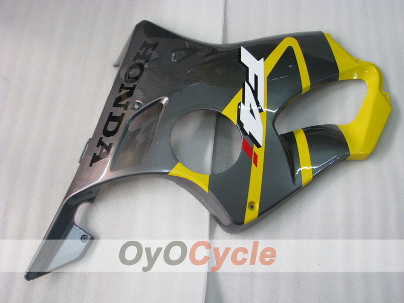 Injection Fairing kit for 04-07 CBR600F4i - Yellow, Grey - Factory Style #OYO87900211