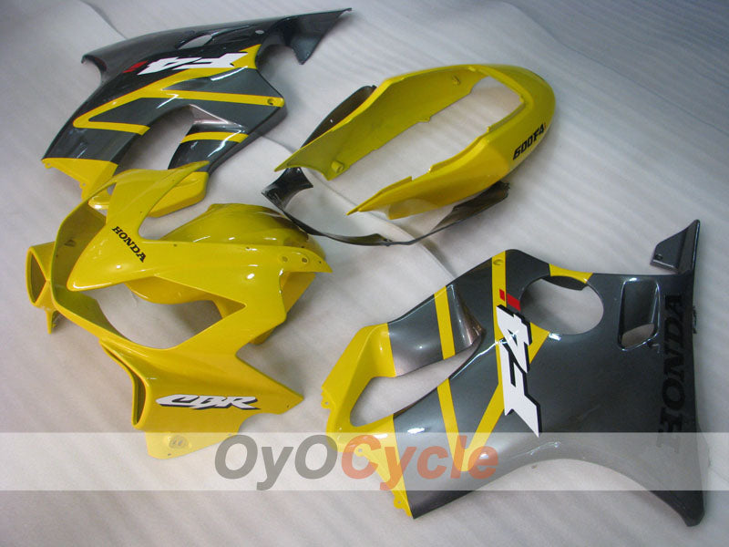 Injection Fairing kit for 04-07 CBR600F4i - Yellow, Grey - Factory Style #OYO87900211