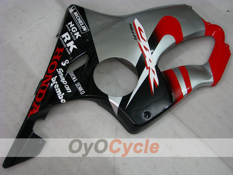 Injection Fairing kit for 04-07 CBR600F4i - Red, Black - Factory Style #OYO87900213