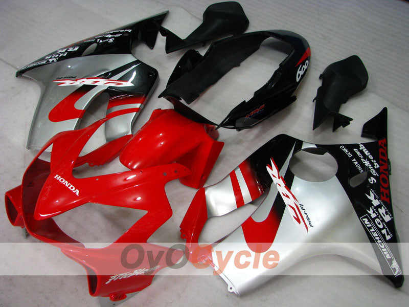 Injection Fairing kit for 04-07 CBR600F4i - Red, Black - Factory Style #OYO87900213