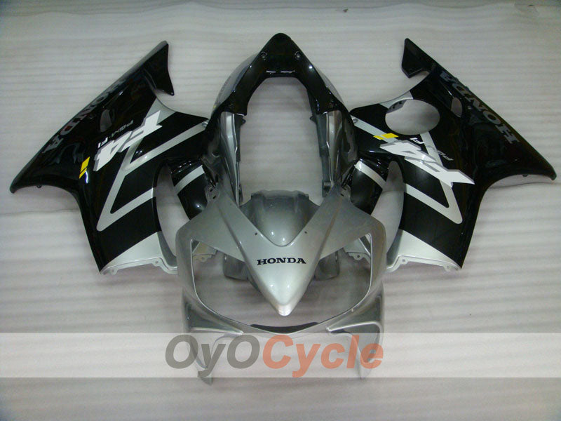 Injection Fairing kit for 04-07 CBR600F4i - Black, Silver - Factory Style #OYO87900214