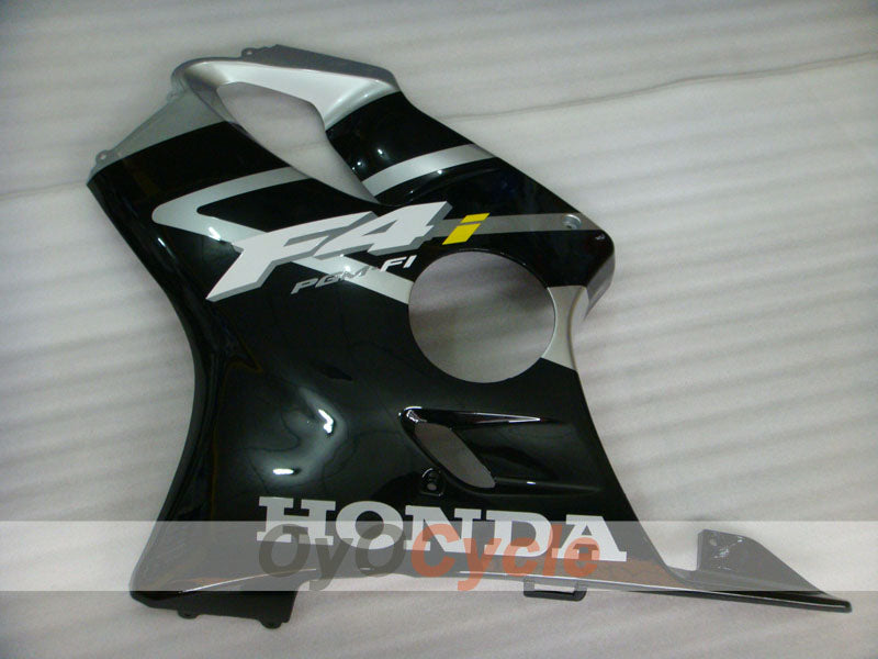 Injection Fairing kit for 04-07 CBR600F4i - Black, Silver - Factory Style #OYO87900214