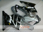Injection Fairing kit for 04-07 CBR600F4i - Black, Silver - Factory Style #OYO87900214