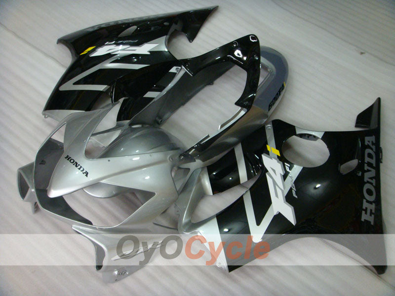 Injection Fairing kit for 04-07 CBR600F4i - Black, Silver - Factory Style #OYO87900214