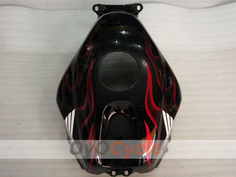 Injection Fairing kit for 05-06 CBR600RR - Red, Black - Flame #OYO87900243