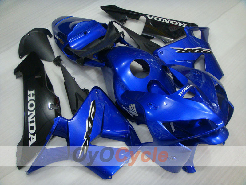 Injection Fairing kit for 05-06 CBR600RR - Blue, Black - Factory Style #OYO87900286
