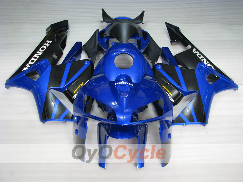 Injection Fairing kit for 05-06 CBR600RR - Blue, Black - Factory Style #OYO87900313