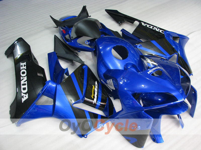 Injection Fairing kit for 05-06 CBR600RR - Blue, Black - Factory Style #OYO87900313