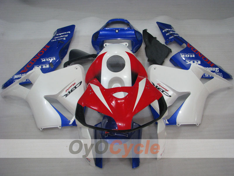 Injection Fairing kit for 05-06 CBR600RR - Blue, White - Factory Style #OYO87900316