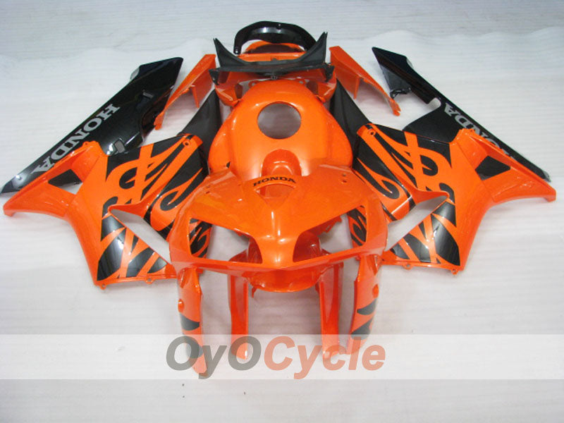 Injection Fairing kit for 05-06 CBR600RR - White, Black - Factory Style #OYO87900319 Secondary image