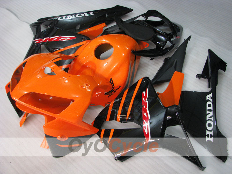Injection Fairing kit for 05-06 CBR600RR - Orange, Black - Factory Style #OYO87900322