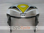 Injection Fairing kit for 05-06 CBR600RR - White, Black - PlayBoy #OYO87900323