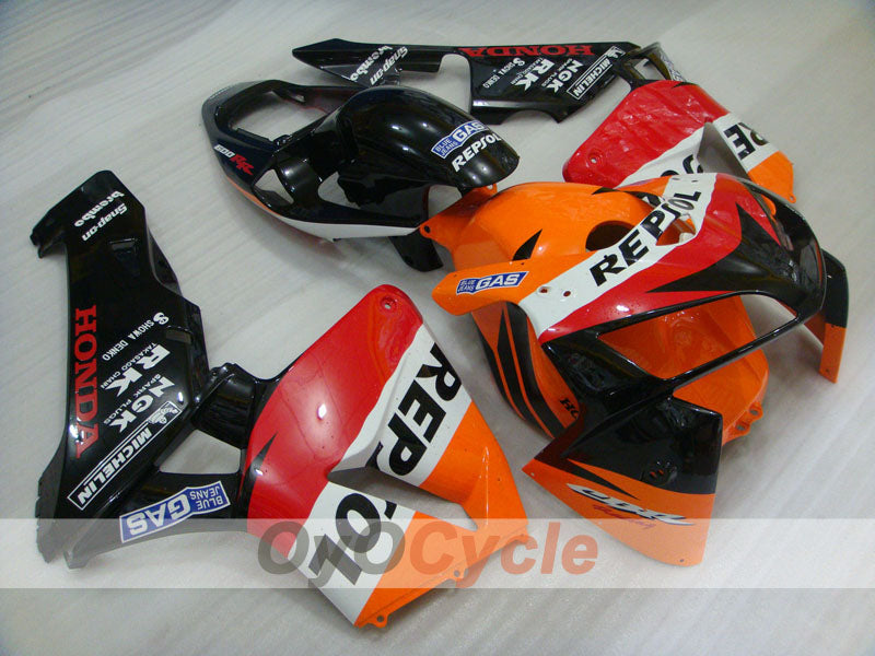 Injection Fairing kit for 05-06 CBR600RR - Orange, Black - MICHELIN, RK, Repsol #OYO87900336