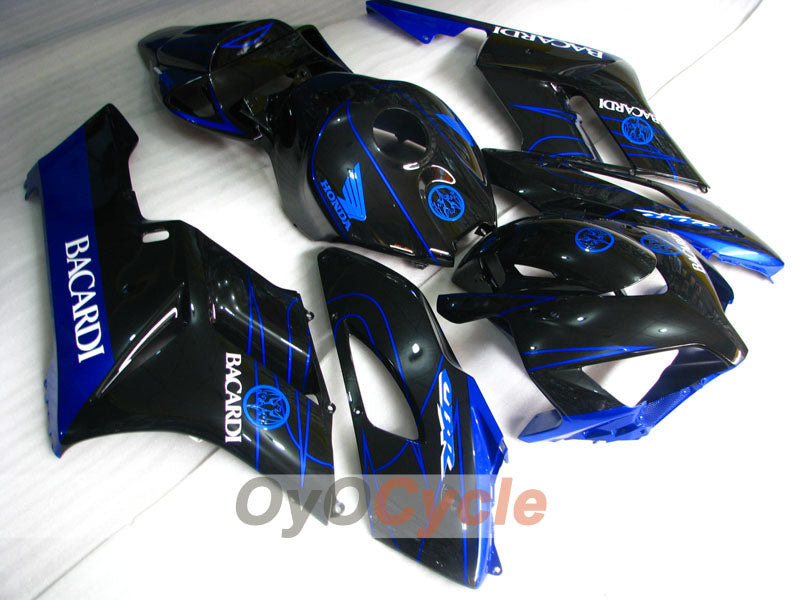 Injection Fairing kit for 04-05 CBR1000RR - Blue, Black - BACARDI #OYO87900464 Main image