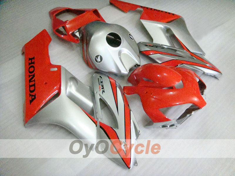 Injection Fairing kit for 04-05 CBR1000RR - Red, Silver - Fireblade #OYO87900473 Main image