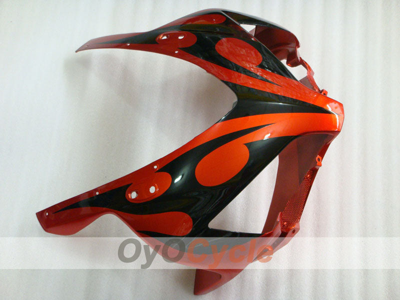 Injection Fairing kit for 04-05 CBR1000RR - Orange, Black - Flame #OYO87900490