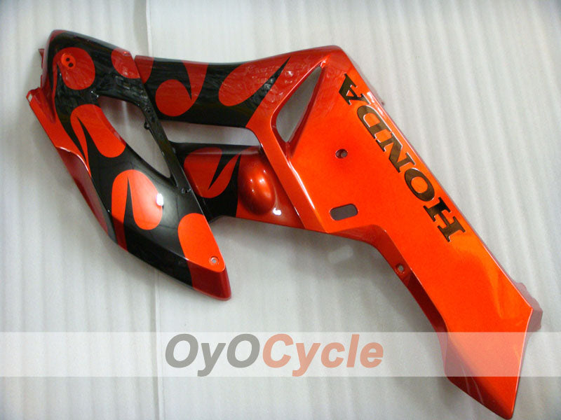 Injection Fairing kit for 04-05 CBR1000RR - Orange, Black - Flame #OYO87900490
