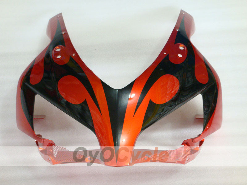 Injection Fairing kit for 04-05 CBR1000RR - Orange, Black - Flame #OYO87900490