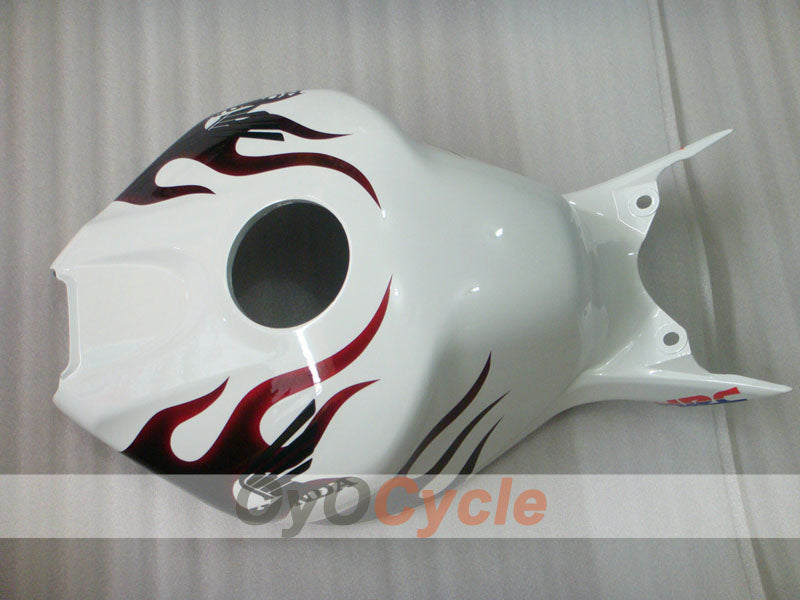 Injection Fairing kit for 04-05 CBR1000RR - Red, White - Flame #OYO87900494
