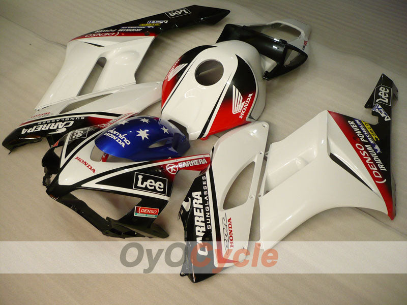 Injection Fairing kit for 04-05 CBR1000RR - White, Black - Lee #OYO87900502 Secondary image