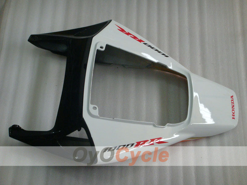 Injection Fairing kit for 04-05 CBR1000RR - White, Black - CARRERA, Lee #OYO87900505
