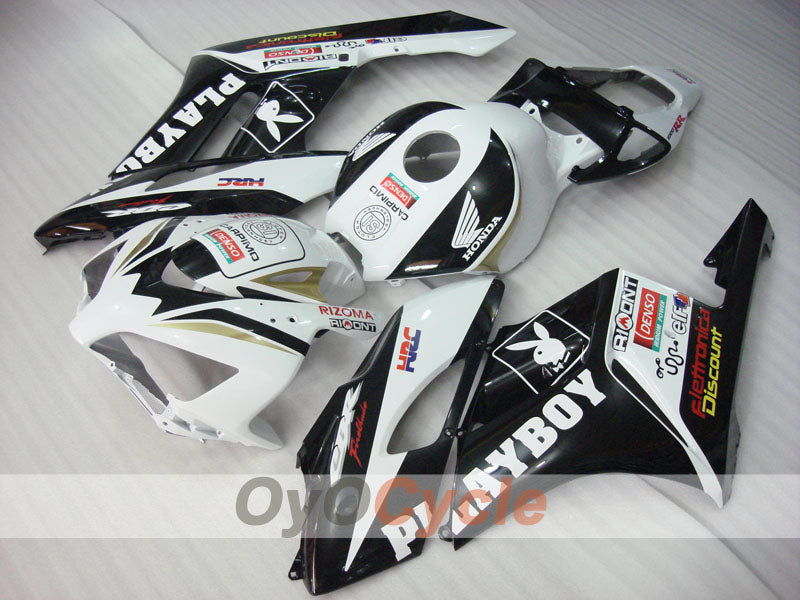 Injection Fairing kit for 04-05 CBR1000RR - White, Black - PlayBoy #OYO87900523 Main image