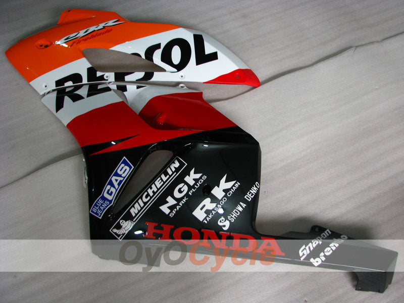 Injection Fairing kit for 04-05 CBR1000RR - Orange, Black - Repsol #OYO87900528