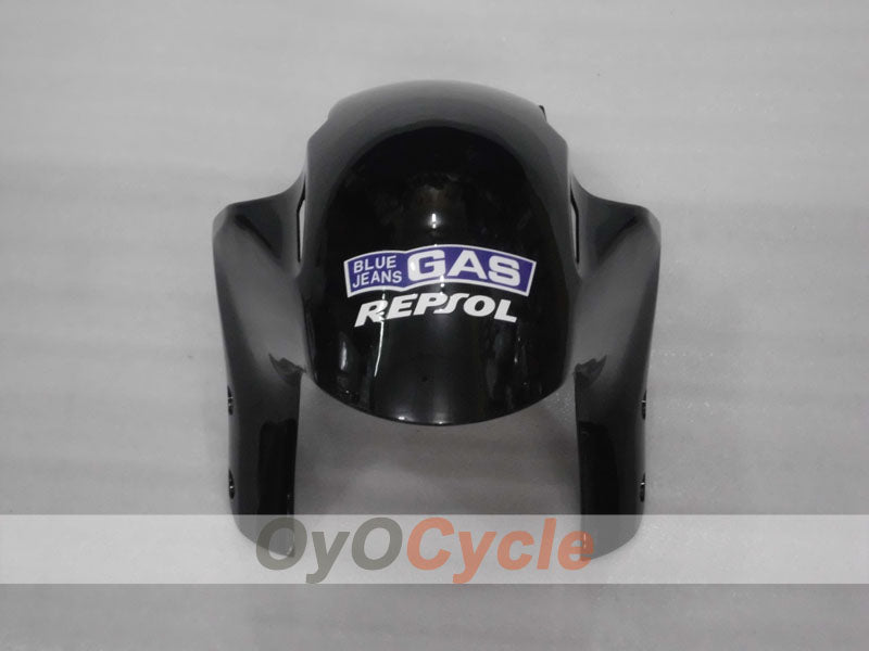 Injection Fairing kit for 04-05 CBR1000RR - Black, Silver - Repsol #OYO87900532