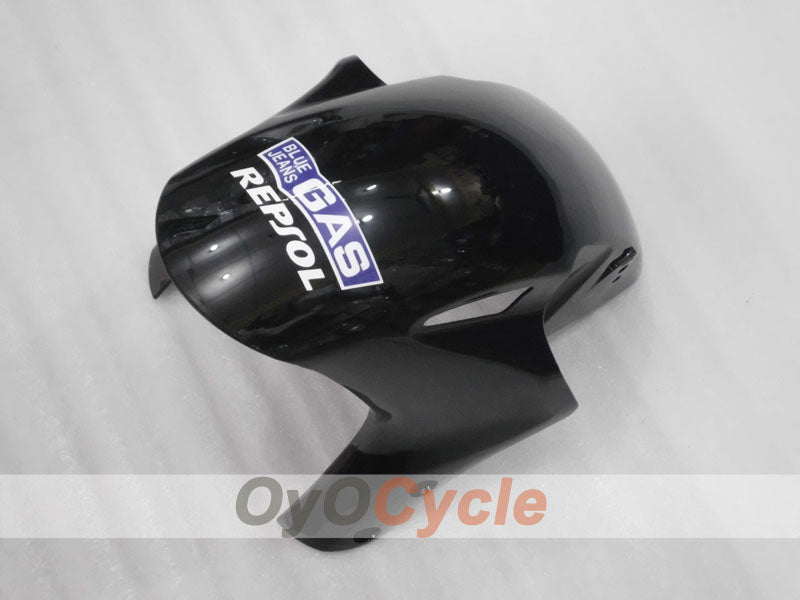 Injection Fairing kit for 04-05 CBR1000RR - Black, Silver - Repsol #OYO87900532