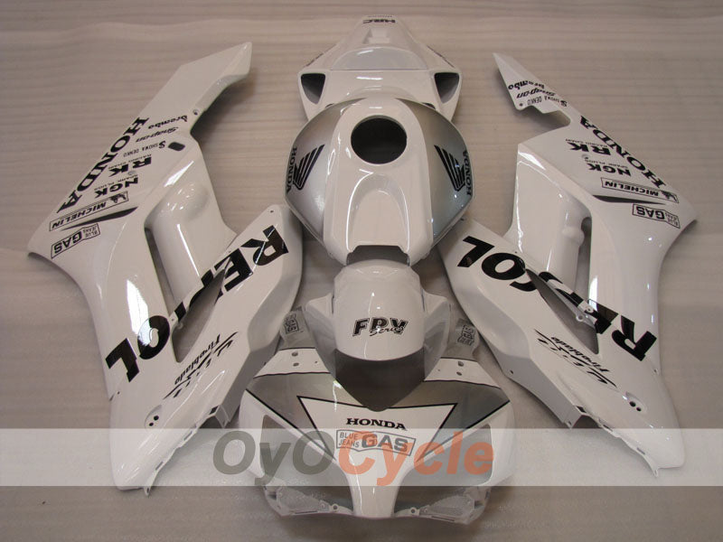 Injection Fairing kit for 04-05 CBR1000RR - White, Silver - Repsol #OYO87900538