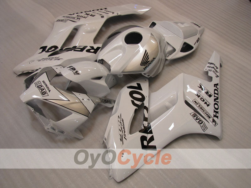 Injection Fairing kit for 04-05 CBR1000RR - White, Silver - Repsol #OYO87900538