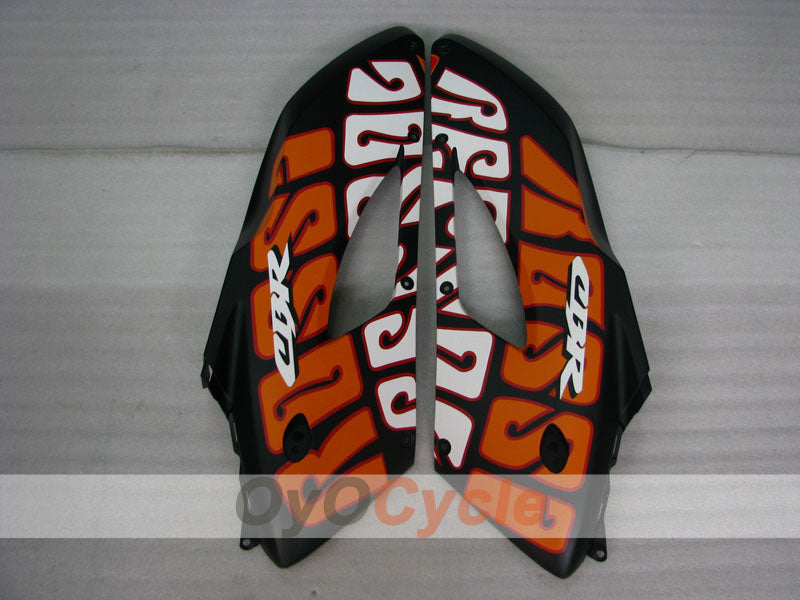Injection Fairing kit for 04-05 CBR1000RR - Orange, Black, Matte - Rossi #OYO87900543