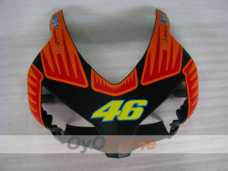 Injection Fairing kit for 04-05 CBR1000RR - Orange, Black, Matte - Rossi #OYO87900543