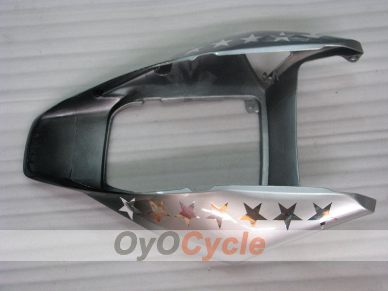 Injection Fairing kit for 04-05 CBR1000RR - Black, Silver - SevenStars #OYO87900546