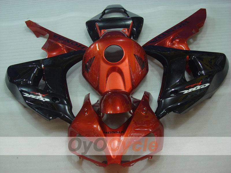Injection Fairing kit for 06-07 CBR1000RR - Orange, Black - Fireblade #OYO87900565