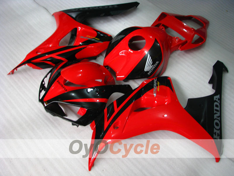 Injection Fairing kit for 06-07 CBR1000RR - Red, Black - Fireblade #OYO87900575