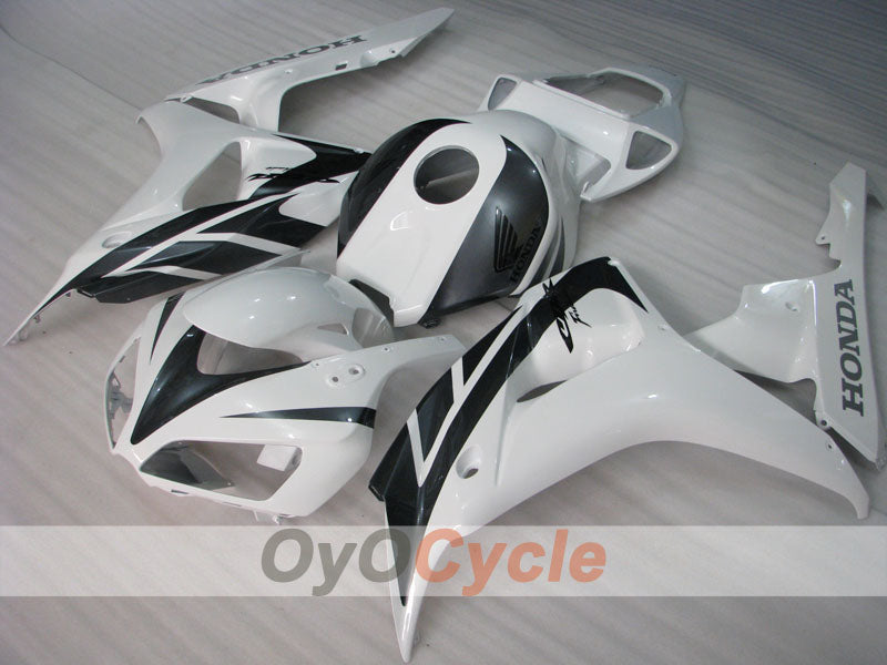 Injection Fairing kit for 06-07 CBR1000RR - White, Black - Fireblade #OYO87900576
